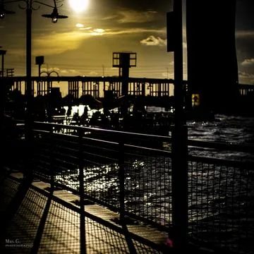 Kemah Boardwalk Park Stock Photos
