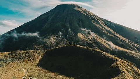 Kembang Mountain, Wonosobo, Central Java, Indonesia Foto stock