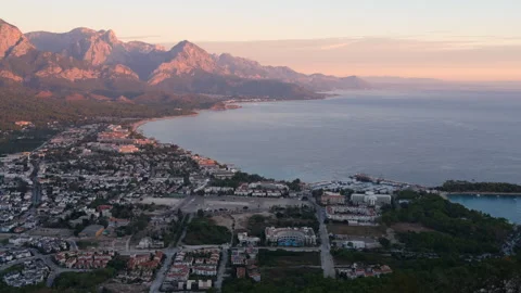Kemer town Stock Footage 292665550