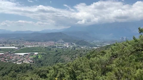 Kemer tv tower Stock Footage 168220071