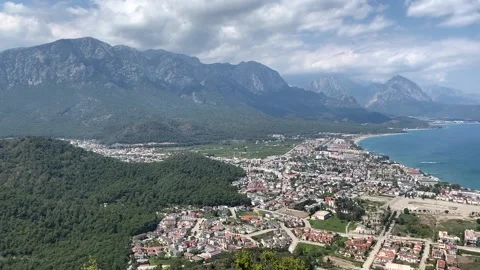 Kemer tv tower Stock Footage 168220114