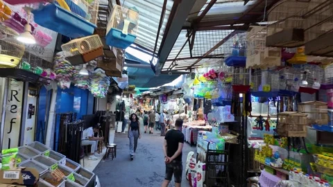 Kemeralti Bazaar in Izmir, Turkey Stock Footage 334696257
