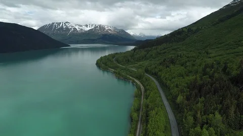 Kenai Lake 1 Video stock 94975302