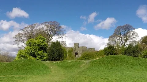 Kendal Castle Stock Footage 77865093