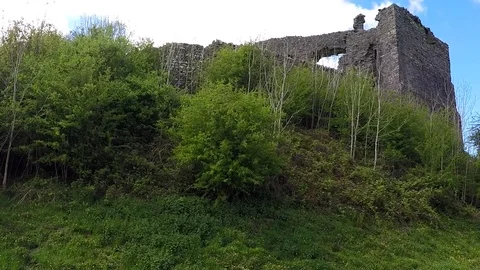 Kendal Castle Stock Footage 77865105