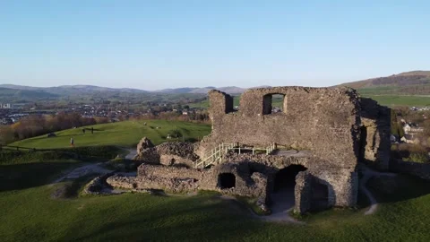 Kendal Castle Stock Footage 306310443