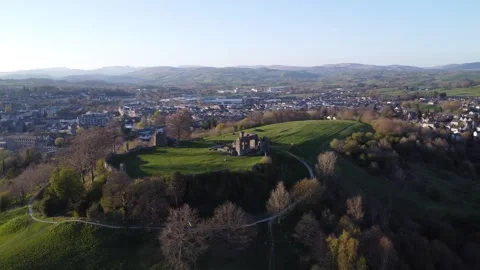 Kendal Castle Stock Footage 306310456