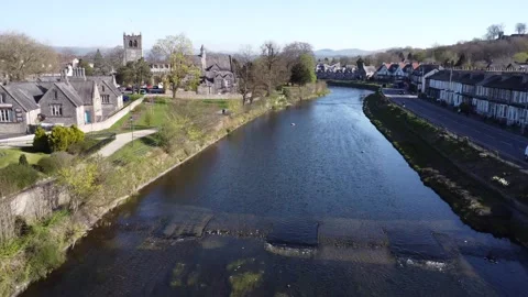 Kendal River Kent Stock Footage 306310615