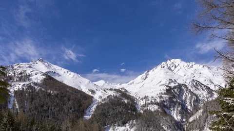 Kendelspitze winter time lapse Видео 125959999