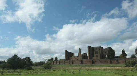 Kenilworth Castle Stock Footage 506479
