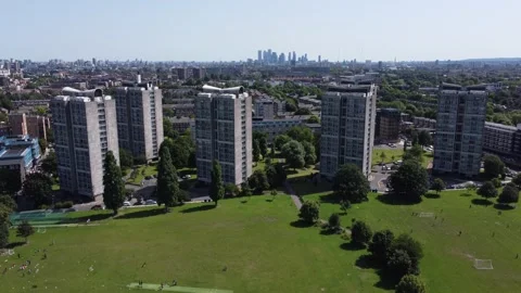 Kennington Community Cricket Ground. Stock Footage 177117790