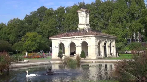 Kensington Gdns Stock Footage 42733784