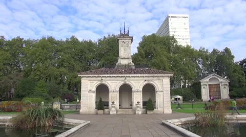 Kensington Gdns Stock Footage 42734097