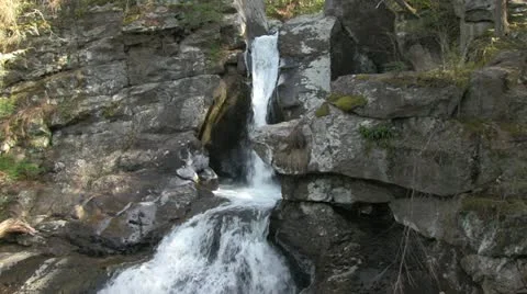 Kent Falls 10 Stock Footage 10829908