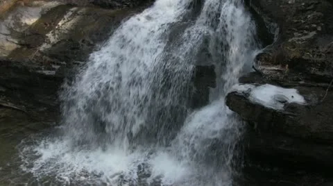 Kent Falls 12 Stock Footage 10829893