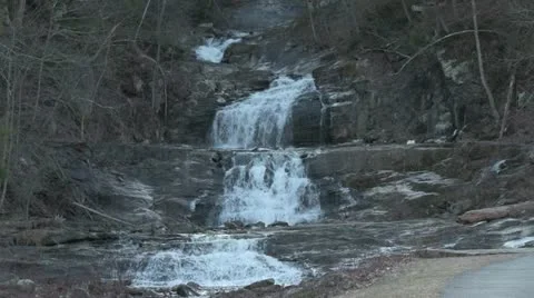 Kent Falls 14 Stock Footage 10829881