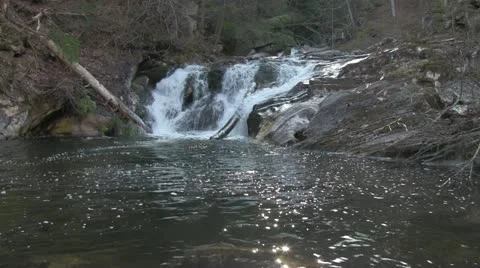 Kent Falls 21 Stock Footage 10829843