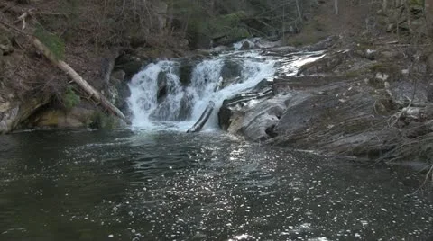 Kent Falls 23 Stock Footage 10829836