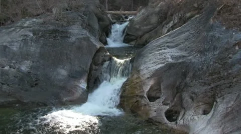 Kent Falls 24 Stock Footage 10829828