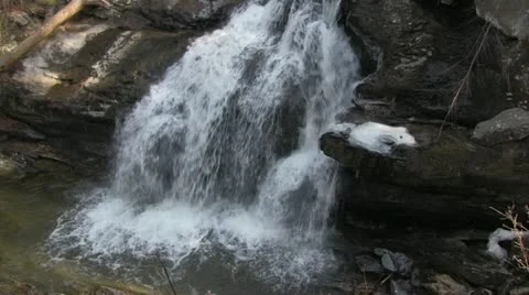 Kent Falls 8 Stock Footage 10829918