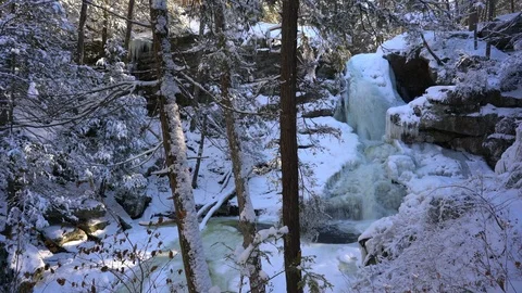 Kent Falls Stock Footage 102737619