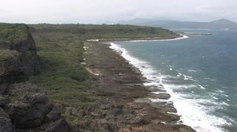 Kenting coastline inTaiwan Stock Footage 39566904