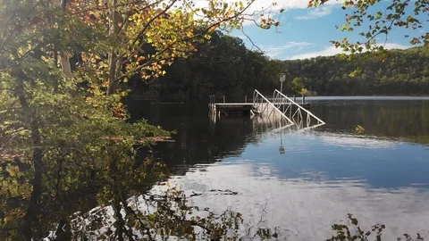 Kentucky Mountain River Stock Footage 96186843
