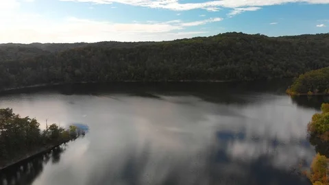 Kentucky Mountain River Stock Footage 96190300