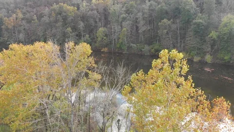 Kentucky Mountain River Stock Footage 96190645