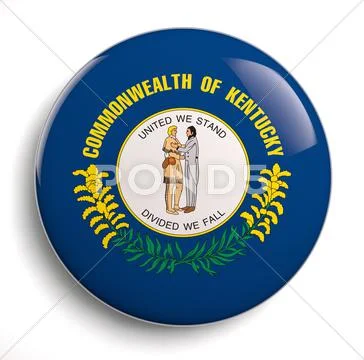 Kentucky state flag Stock Illustration