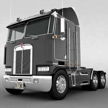 3D Model: Kenworth K100 ~ Buy Now #91434451 | Pond5