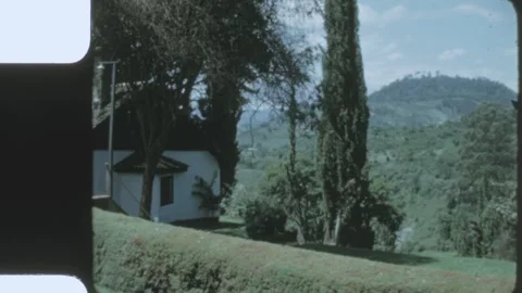 Kenya 1970s, Overall view of Outspan Hotel in Nyeri Stock Footage 313782739