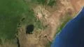 Kenya. 3d earth in space - zoom in on Kenya contoured 4k 4k or 4k+ Resolution