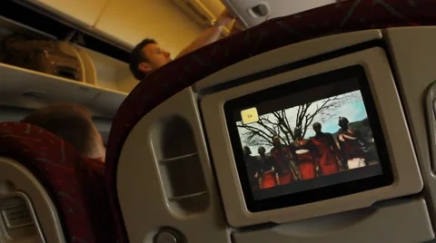 Kenya Airways Passenger View Stock Footage 43145845