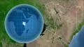 Kenya and Globe. Satellite 4k or 4k+ Resolution