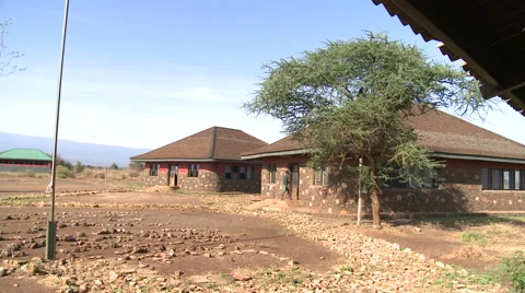 Kenya, Buildings WS 스톡 동영상 46482344