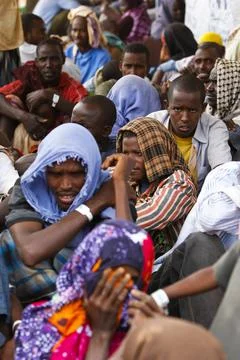 Kenya Dadaab Refugee Camp - Jun 2011 Stock Photos
