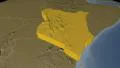 Kenya extruded. Bumps. 4k or 4k+ Resolution