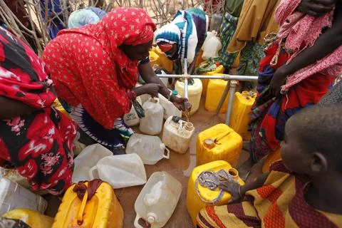 Kenya Feature Package Dadaab Refugee Camp - Jun 2011 Stock Photos