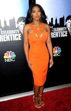  Kenya Moore at The Celebrity Apprentice with Donald Trump and the most re... Stock Photos