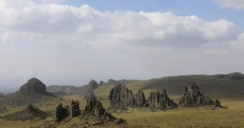 Kenyan Landscapes Stock Footage 263945360