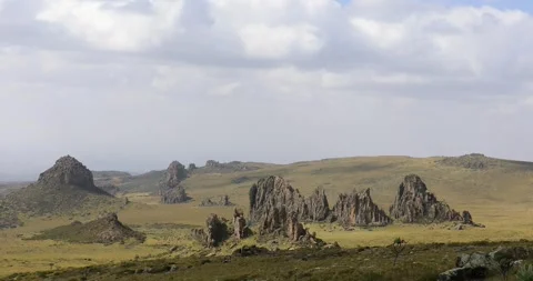 Kenyan Landscapes Stock Footage 263945361