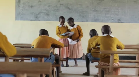 Kenyan Primary School. Video stock 55392023