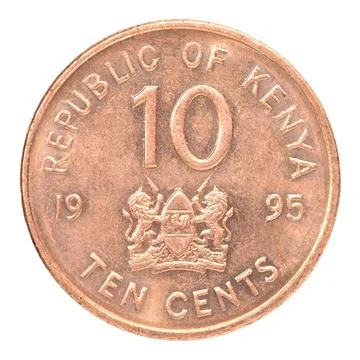 Kenyan Shilling Coin Stock Photos