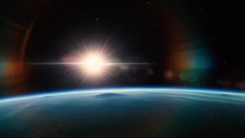 Kepler-1649c Sunrise Stock Footage 239535049