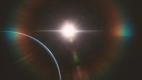Kepler-438b Sunrise Stock Footage 239535066