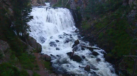 Kepler Cacades - Yellowstone Stock-Footage 22874470
