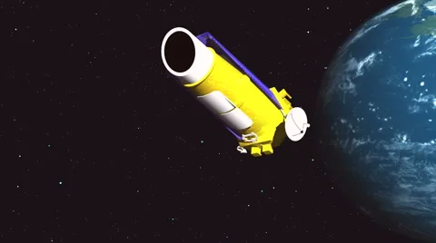Kepler Space Telescope  Stock Footage