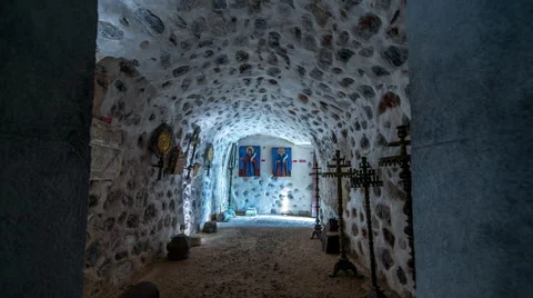 Kera Monastery Interior Stock Footage 52278286