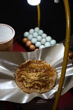 Kerak Telor Foto stock